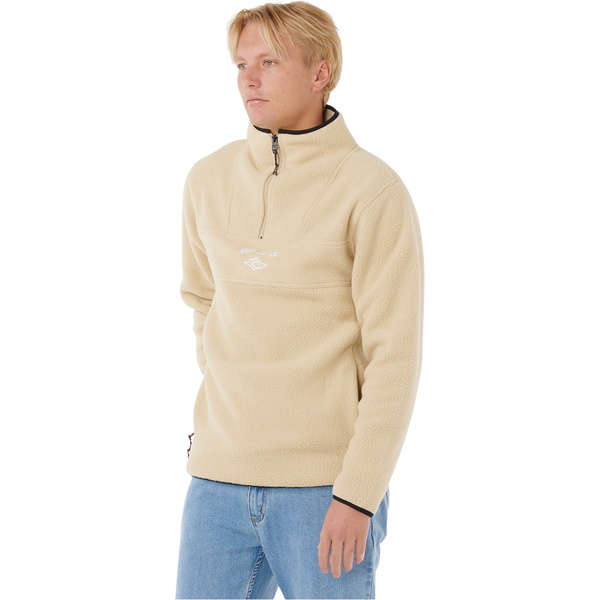 2025 Rip Curl Mens Bells Polar Fleece 08TMFL - Khaki Sand